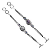 SB-1979-MT Sterling Silver Bracelet With Mystic Quartz Jewelry Bali Designs Inc
